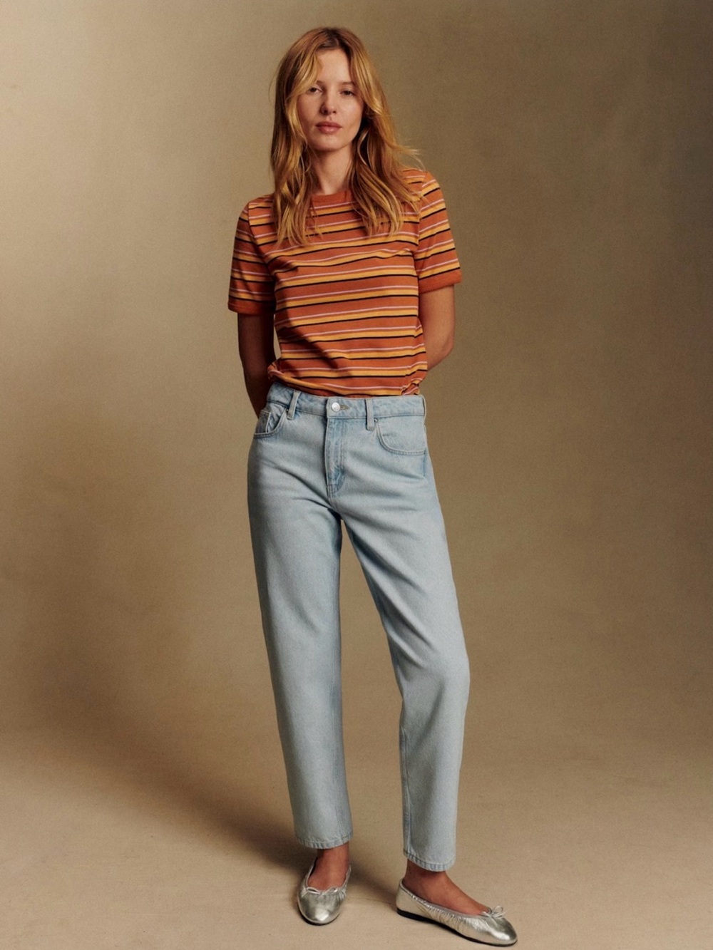 Sezane le mum jeans